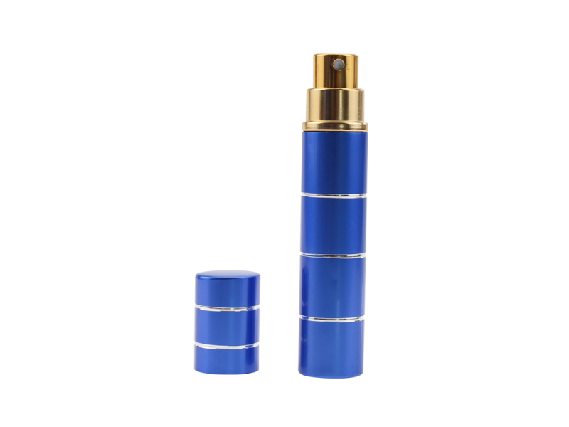 Lipstick type pepper spray PS08M076 for self defense blue